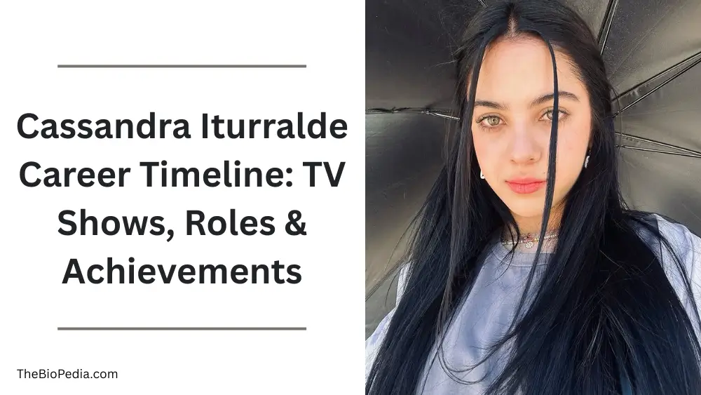 This is the featured image for the article on Cassandra Iturralde Career Timeline: TV Shows, Roles & Achievements