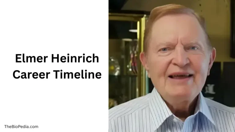 This is the featured image for the article on Elmer Heinrich Career Timeline